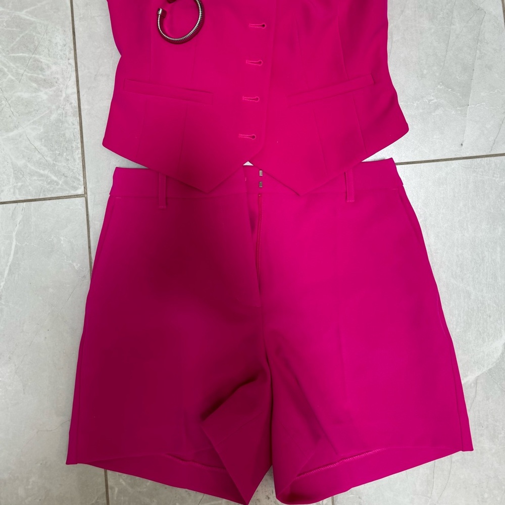 Express Neon Berry Shorts